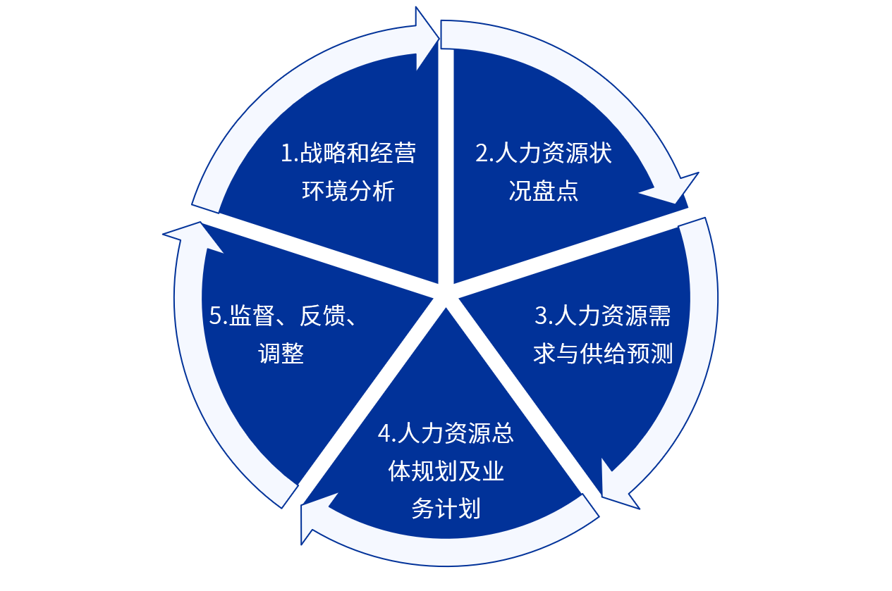 人力资源规划总体服务流程