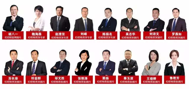 柏明顿管理咨询集团阵容 柏明顿管理咨询集团阵容