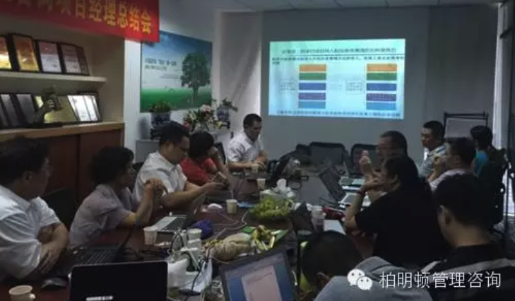 柏明顿项目经理总结会议现场 柏明顿项目经理总结会议现场