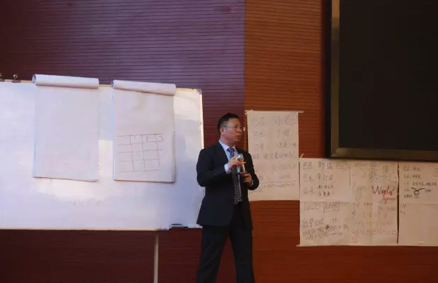 柏明顿1704期《阿米巴经营咨询方案班》济南站胡八一博士在讲课 柏明顿1704期《阿米巴经营咨询方案班》济南站胡八一博士在讲课